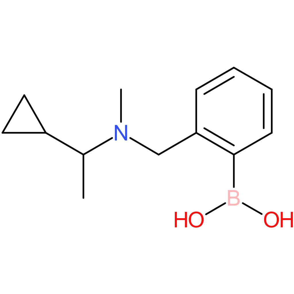 (2-([(1-cyclopropylethyl)(methyl)amino]methyl)phenyl)boronic acid