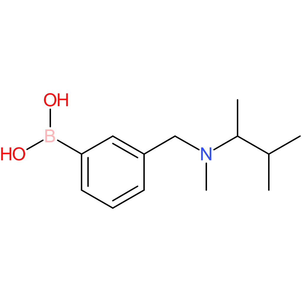 (3-([methyl(3-methylbutan-2-yl)amino]methyl)phenyl)boronic acid