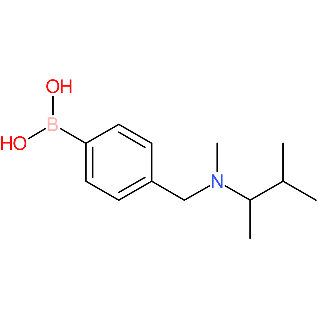 (4-([methyl(3-methylbutan-2-yl)amino]methyl)phenyl)boronic acid