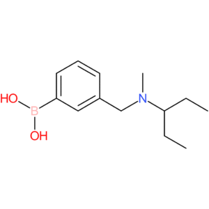 (3-([methyl(pentan-3-yl)amino]methyl)phenyl)boronic acid