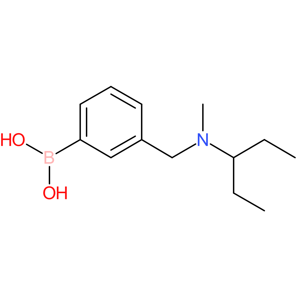 (3-([methyl(pentan-3-yl)amino]methyl)phenyl)boronic acid