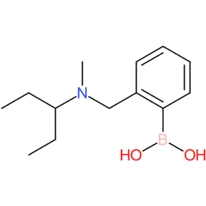 (2-([methyl(pentan-3-yl)amino]methyl)phenyl)boronic acid