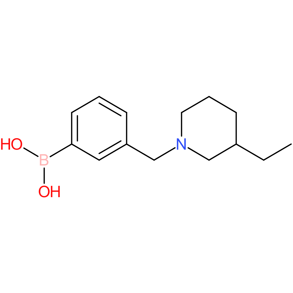 (3-[(3-ethylpiperidin-1-yl)methyl]phenyl)boronic acid