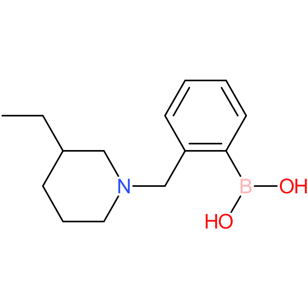 (2-[(3-ethylpiperidin-1-yl)methyl]phenyl)boronic acid