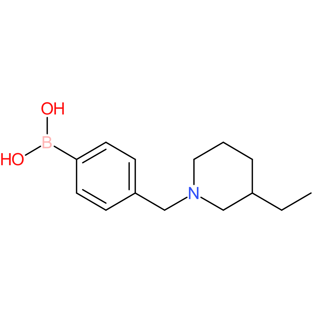 (4-[(3-ethylpiperidin-1-yl)methyl]phenyl)boronic acid
