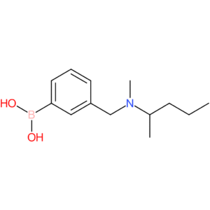 (3-([methyl(pentan-2-yl)amino]methyl)phenyl)boronic acid