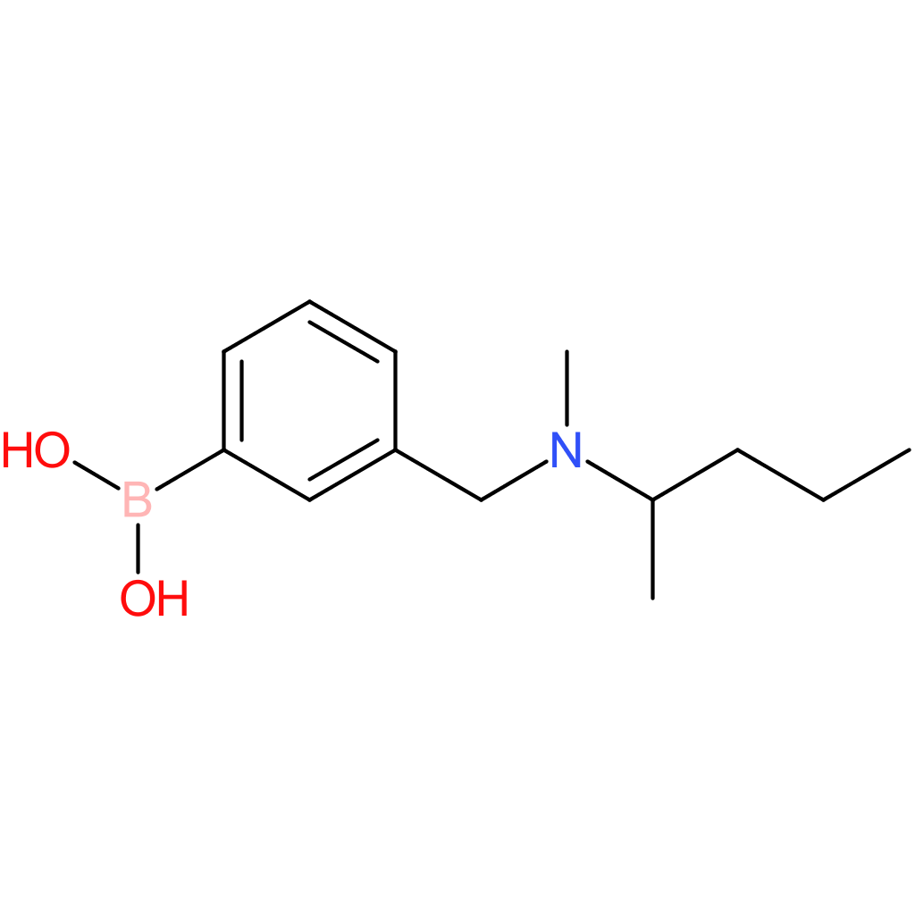 (3-([methyl(pentan-2-yl)amino]methyl)phenyl)boronic acid