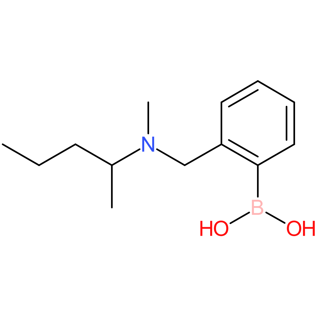 (2-([methyl(pentan-2-yl)amino]methyl)phenyl)boronic acid