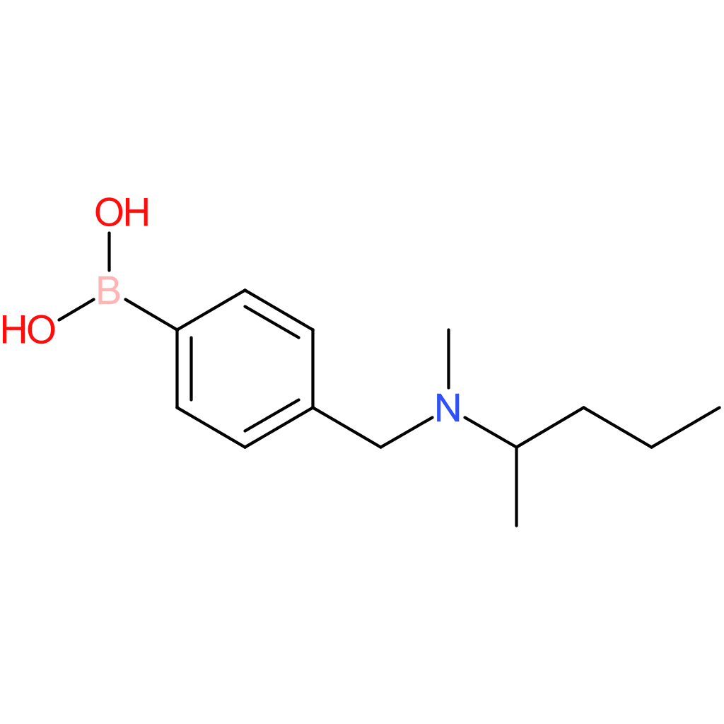 (4-([methyl(pentan-2-yl)amino]methyl)phenyl)boronic acid