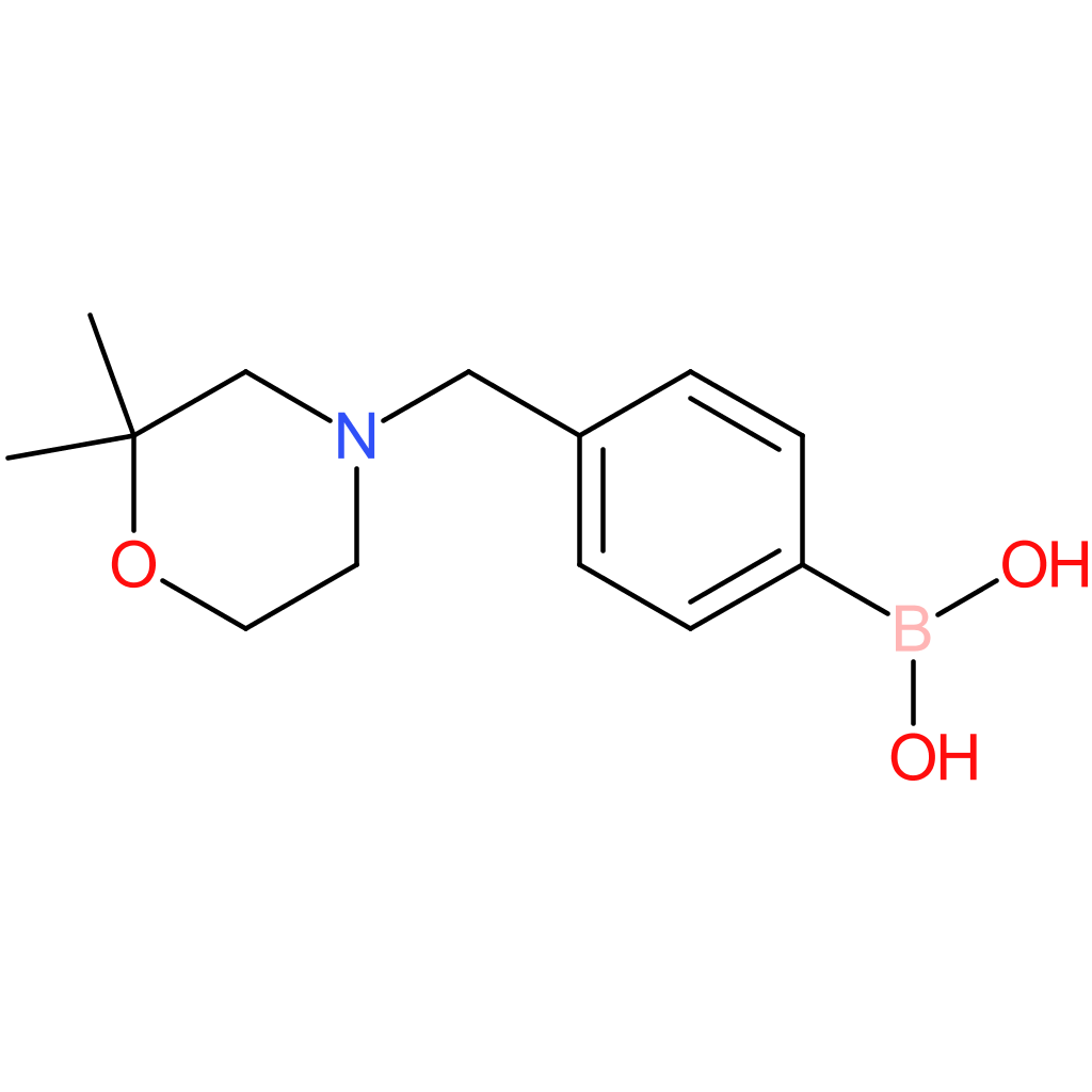 (4-[(2,2-dimethylmorpholin-4-yl)methyl]phenyl)boronic acid