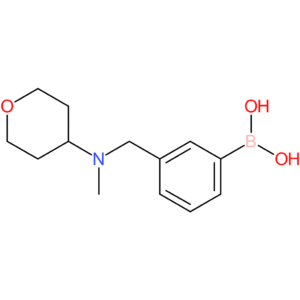 (3-([methyl(oxan-4-yl)amino]methyl)phenyl)boronic acid