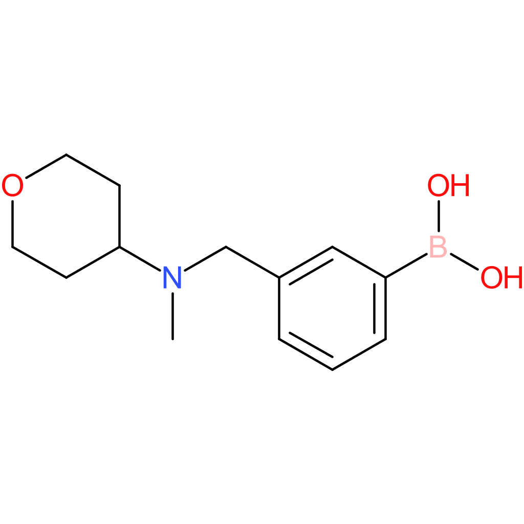 (3-([methyl(oxan-4-yl)amino]methyl)phenyl)boronic acid