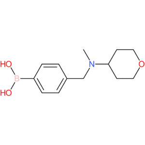 (4-([methyl(oxan-4-yl)amino]methyl)phenyl)boronic acid