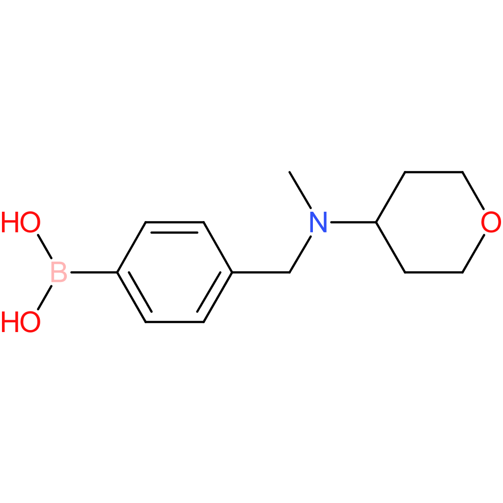 (4-([methyl(oxan-4-yl)amino]methyl)phenyl)boronic acid