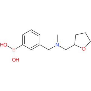 (3-([methyl(oxolan-2-ylmethyl)amino]methyl)phenyl)boronic acid
