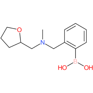 (2-([methyl(oxolan-2-ylmethyl)amino]methyl)phenyl)boronic acid