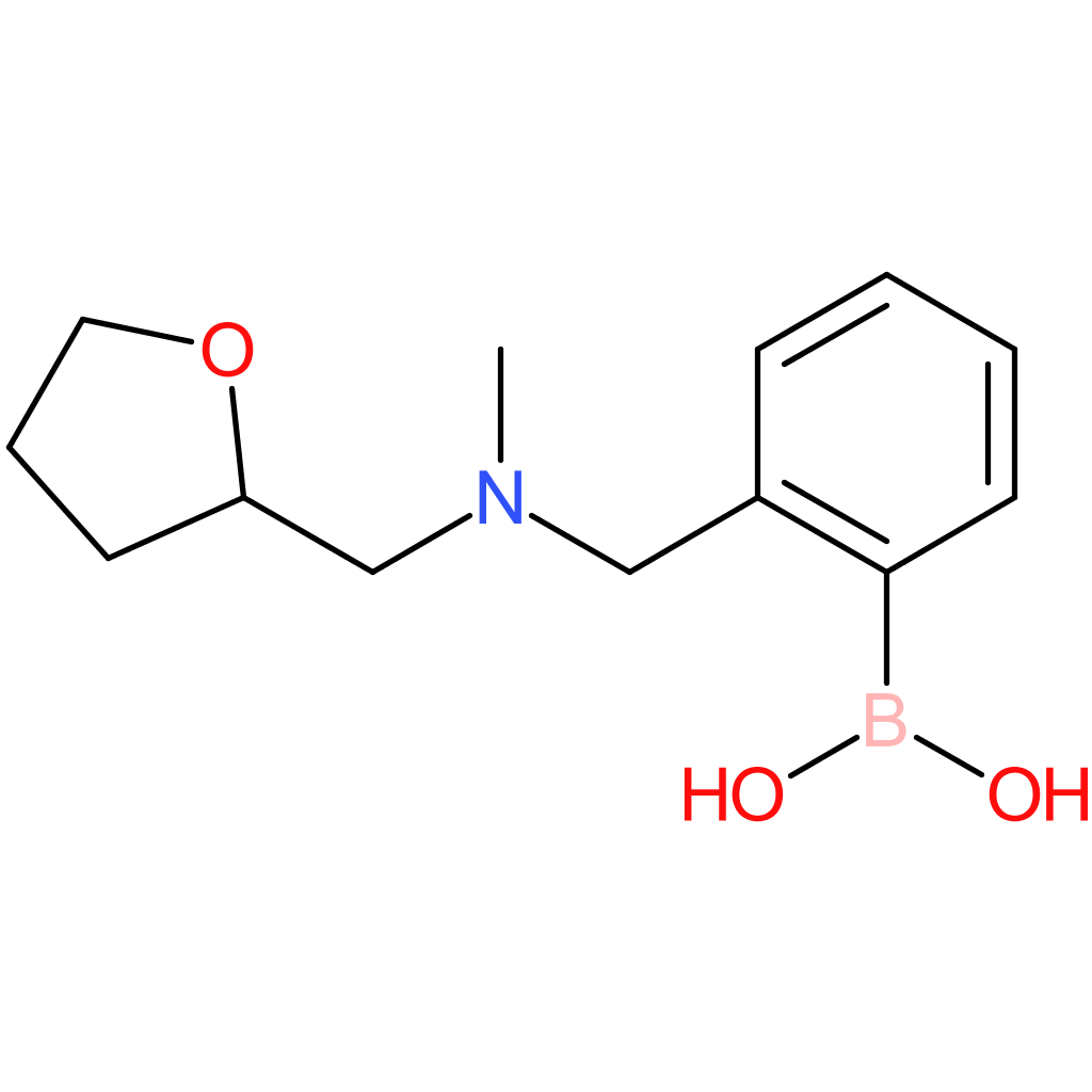 (2-([methyl(oxolan-2-ylmethyl)amino]methyl)phenyl)boronic acid