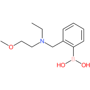 (2-([ethyl(2-methoxyethyl)amino]methyl)phenyl)boronic acid
