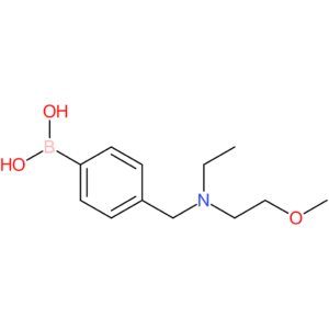 (4-([ethyl(2-methoxyethyl)amino]methyl)phenyl)boronic acid