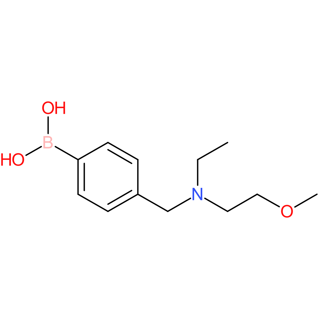 (4-([ethyl(2-methoxyethyl)amino]methyl)phenyl)boronic acid