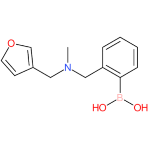 (2-([(furan-3-ylmethyl)(methyl)amino]methyl)phenyl)boronic acid