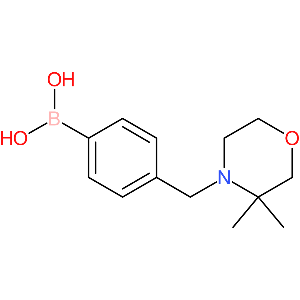 (4-[(3,3-dimethylmorpholin-4-yl)methyl]phenyl)boronic acid