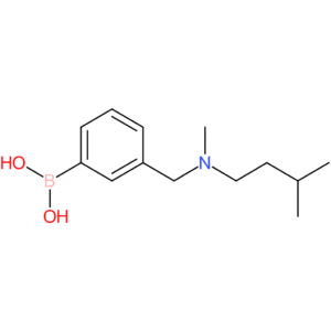 (3-([methyl(3-methylbutyl)amino]methyl)phenyl)boronic acid