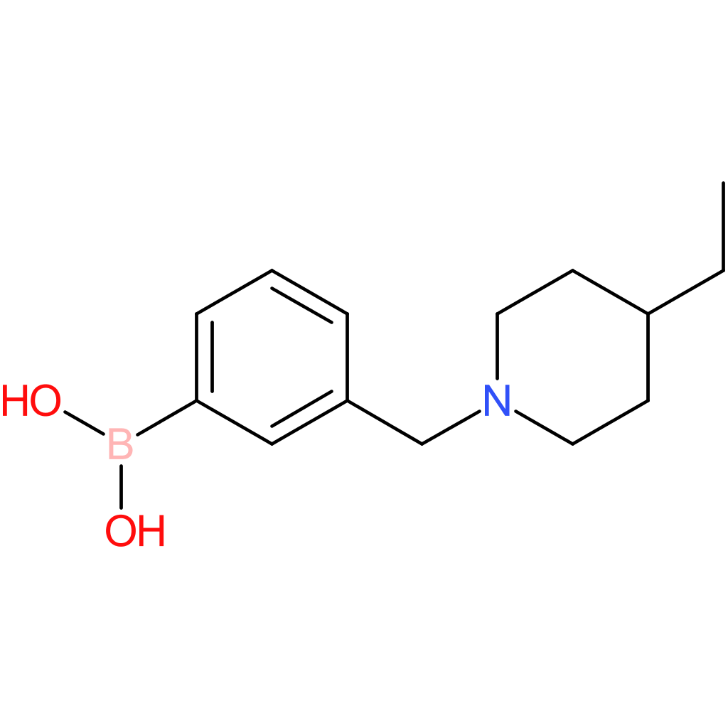 (3-[(4-ethylpiperidin-1-yl)methyl]phenyl)boronic acid