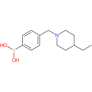 (4-[(4-ethylpiperidin-1-yl)methyl]phenyl)boronic acid