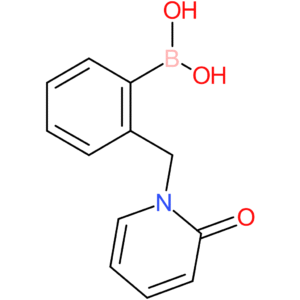 (2-[(2-oxo-1,2-dihydropyridin-1-yl)methyl]phenyl)boronic acid