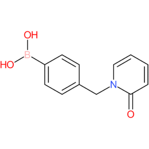 (4-[(2-oxo-1,2-dihydropyridin-1-yl)methyl]phenyl)boronic acid