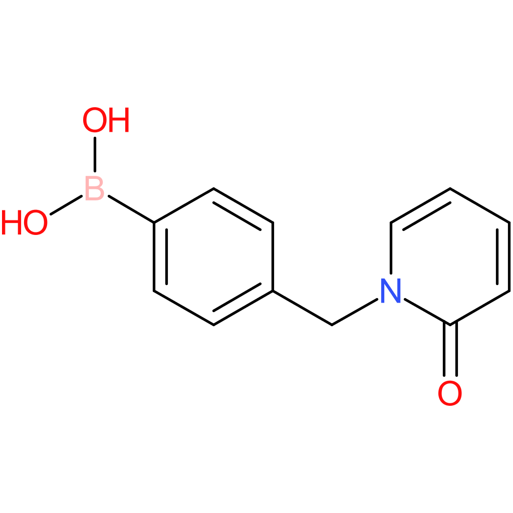 (4-[(2-oxo-1,2-dihydropyridin-1-yl)methyl]phenyl)boronic acid
