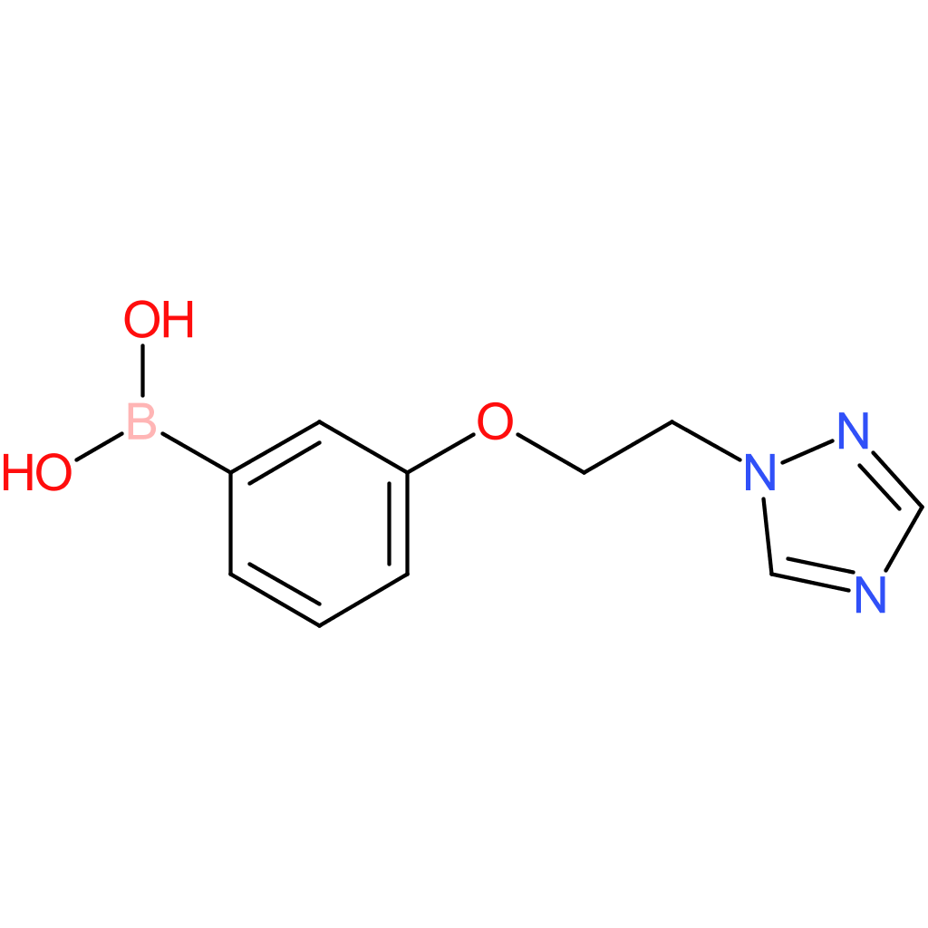 (3-[2-(1h-1,2,4-triazol-1-yl)ethoxy]phenyl)boronic acid