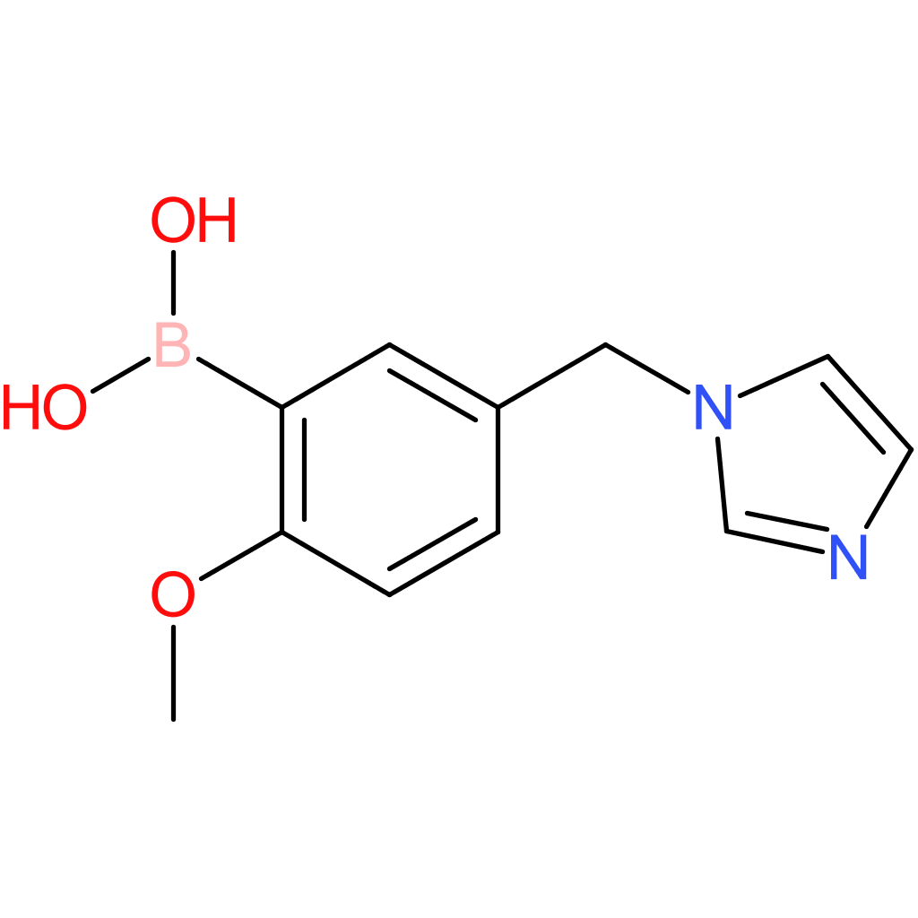 [5-(1h-imidazol-1-ylmethyl)-2-methoxyphenyl]boronic acid