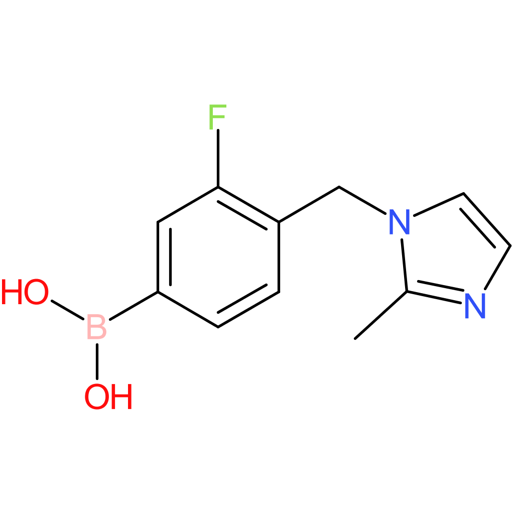 (3-fluoro-4-[(2-methyl-1h-imidazol-1-yl)methyl]phenyl)boronic acid