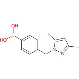 (4-[(3,5-dimethyl-1h-pyrazol-1-yl)methyl]phenyl)boronic acid