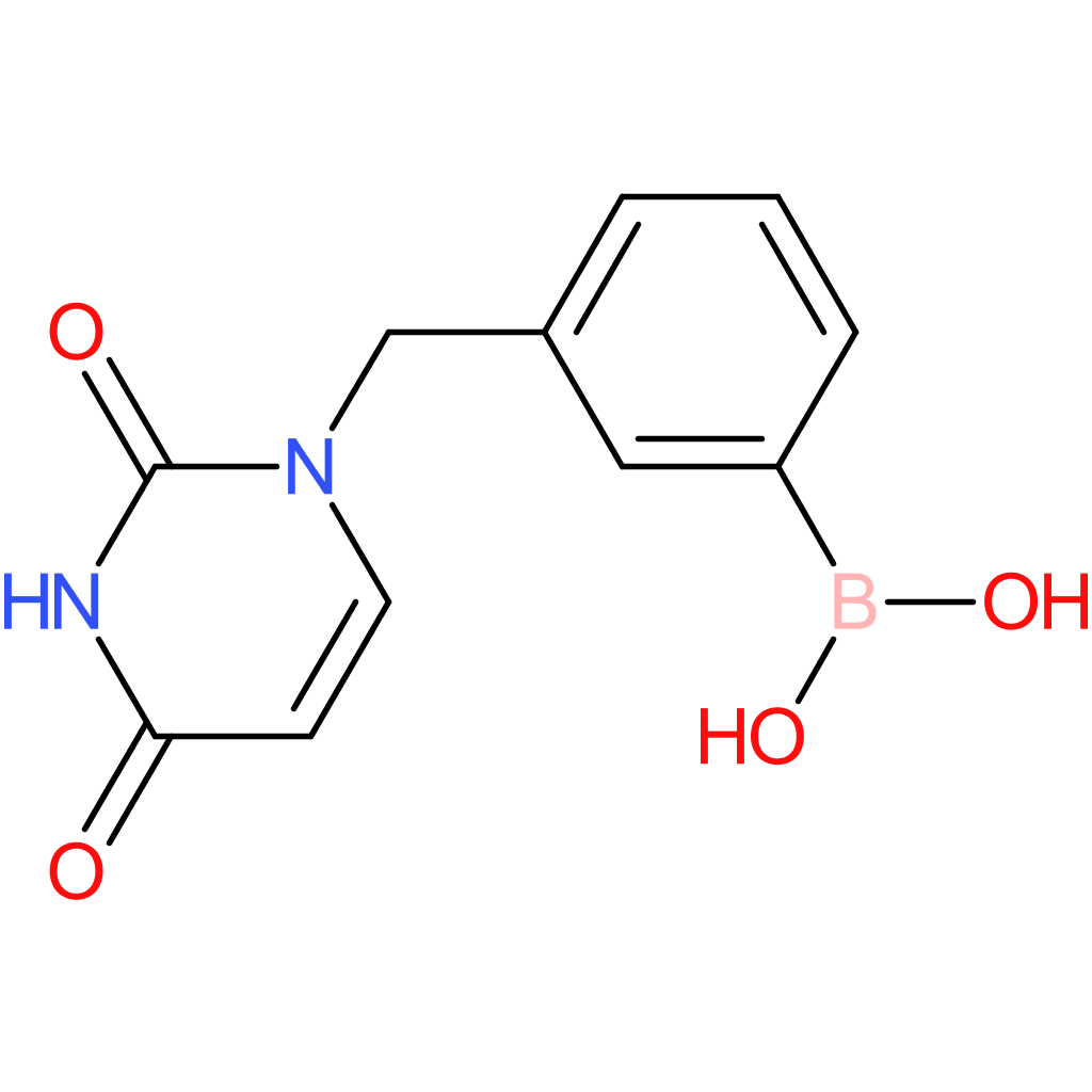 (3-[(2,4-dioxo-1,2,3,4-tetrahydropyrimidin-1-yl)methyl]phenyl)boronic acid