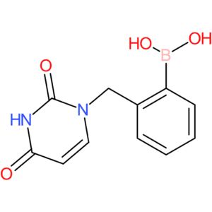 (2-[(2,4-dioxo-1,2,3,4-tetrahydropyrimidin-1-yl)methyl]phenyl)boronic acid