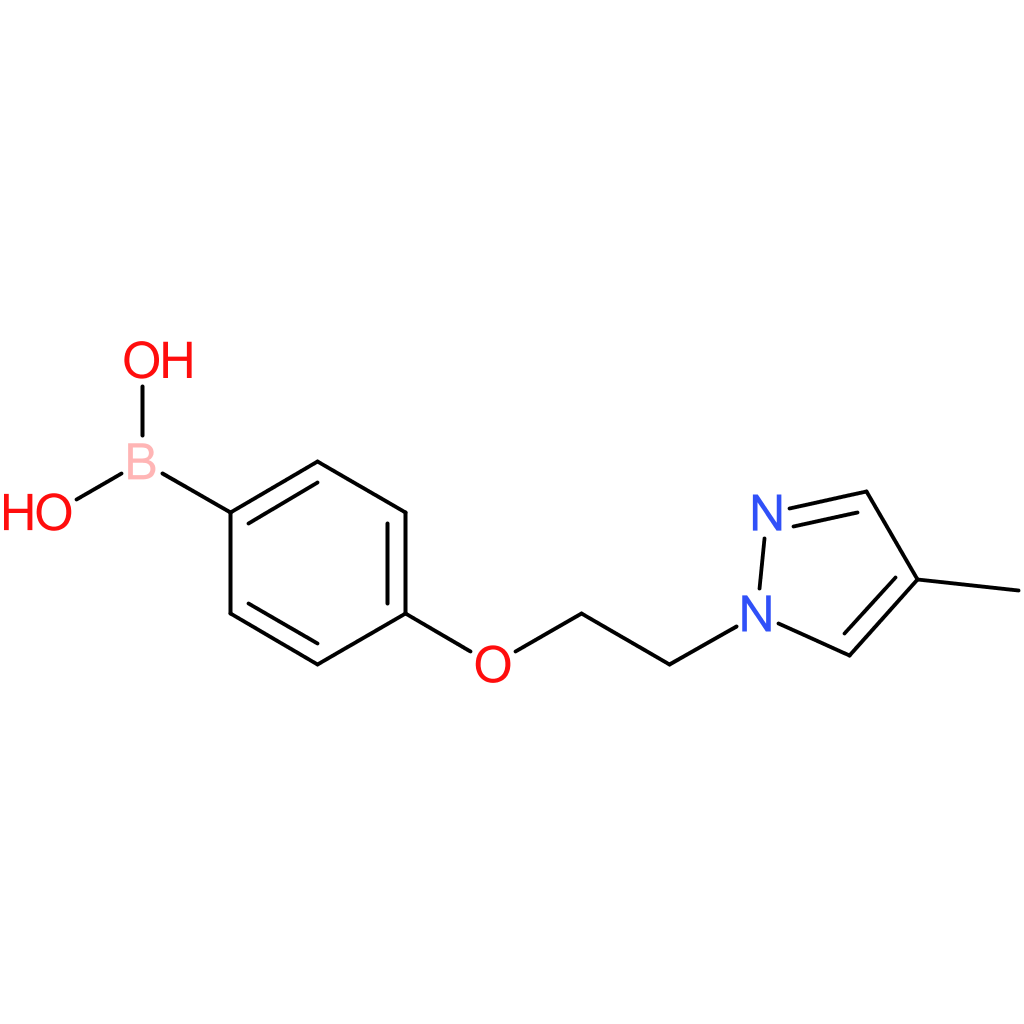 (4-[2-(4-methyl-1h-pyrazol-1-yl)ethoxy]phenyl)boronic acid