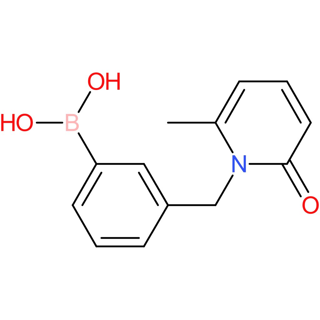 (3-[(6-methyl-2-oxo-1,2-dihydropyridin-1-yl)methyl]phenyl)boronic acid