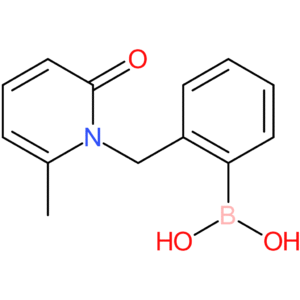 (2-[(6-methyl-2-oxo-1,2-dihydropyridin-1-yl)methyl]phenyl)boronic acid