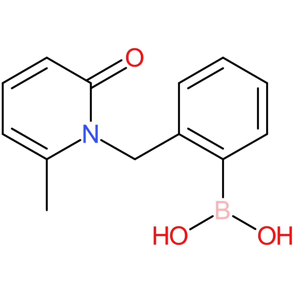 (2-[(6-methyl-2-oxo-1,2-dihydropyridin-1-yl)methyl]phenyl)boronic acid