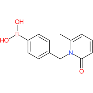 (4-[(6-methyl-2-oxo-1,2-dihydropyridin-1-yl)methyl]phenyl)boronic acid
