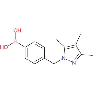 (4-[(trimethyl-1h-pyrazol-1-yl)methyl]phenyl)boronic acid