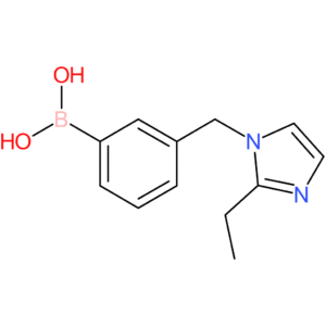 (3-[(2-ethyl-1h-imidazol-1-yl)methyl]phenyl)boronic acid