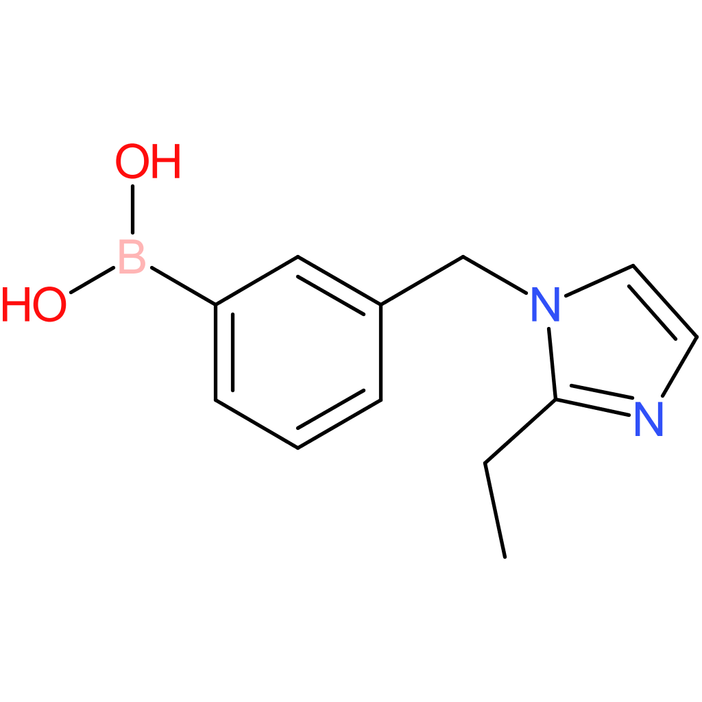 (3-[(2-ethyl-1h-imidazol-1-yl)methyl]phenyl)boronic acid