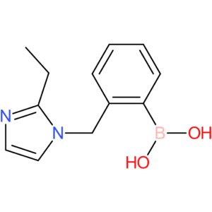 (2-[(2-ethyl-1h-imidazol-1-yl)methyl]phenyl)boronic acid