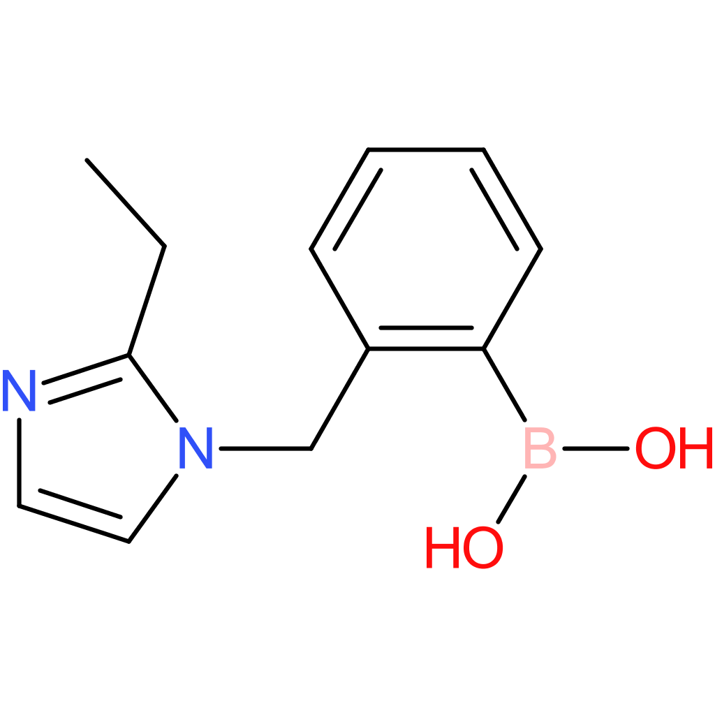 (2-[(2-ethyl-1h-imidazol-1-yl)methyl]phenyl)boronic acid