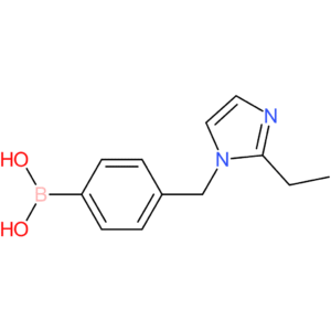 (4-[(2-ethyl-1h-imidazol-1-yl)methyl]phenyl)boronic acid