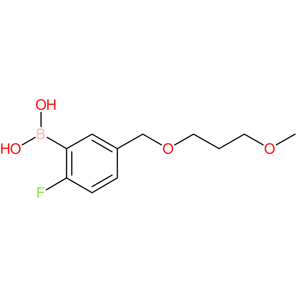 (2-fluoro-5-[(3-methoxypropoxy)methyl]phenyl)boronic acid